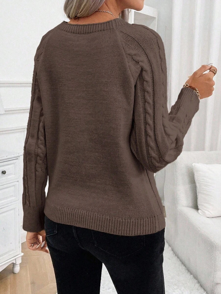 Betsy™ | Knap-detalje kabel jumper — 23
