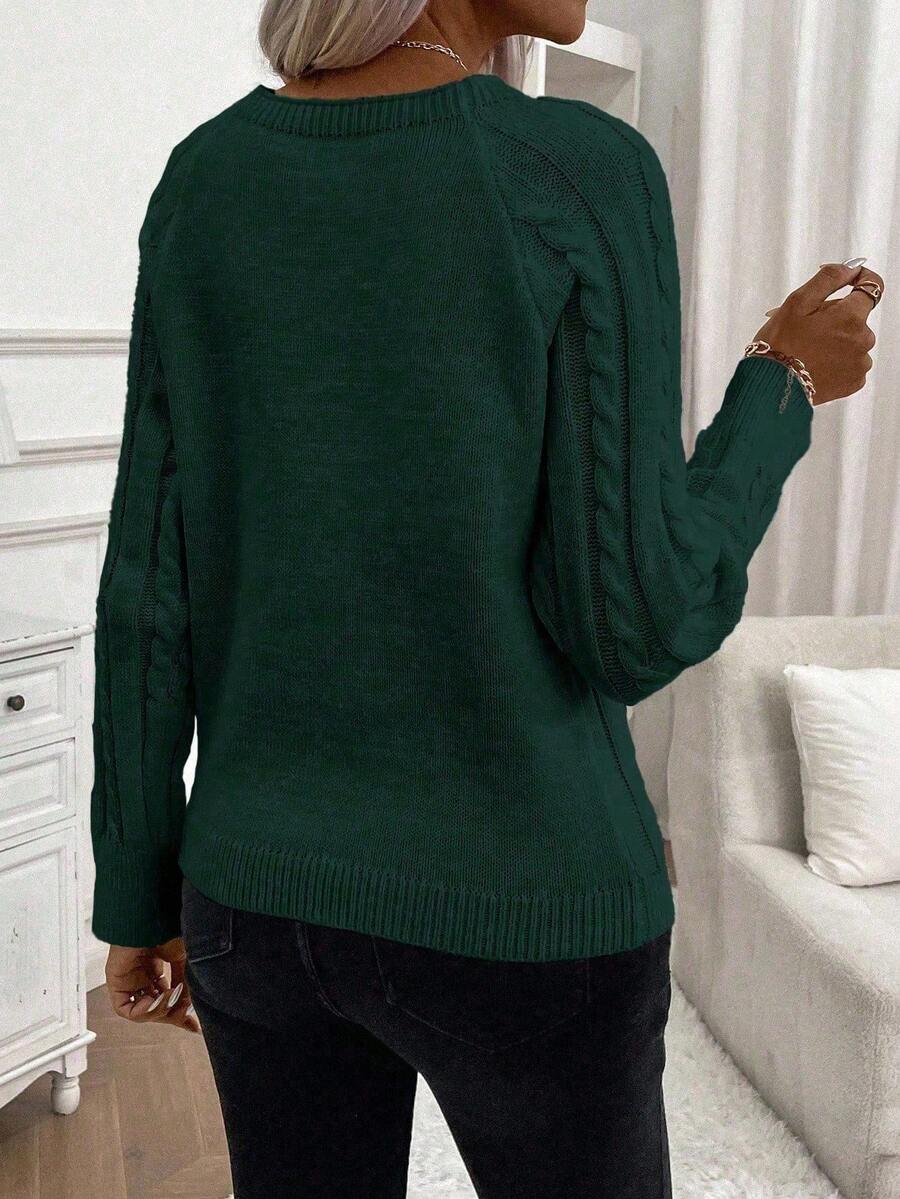 Betsy™ | Knap-detalje kabel jumper — 38