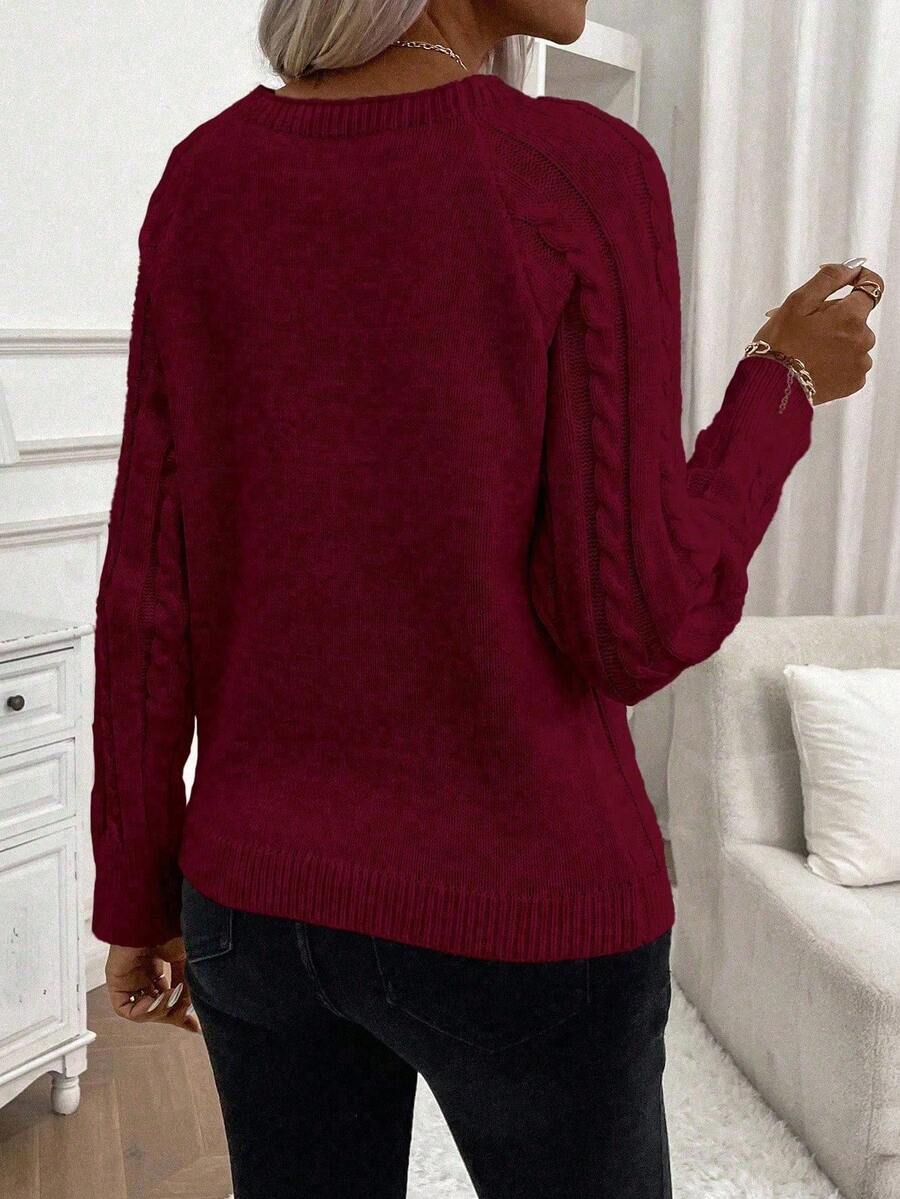 Betsy™ | Knap-detalje kabel jumper — 43