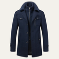 Freja Andersen | Herre Double krave til arbejde uld trenchcoat
