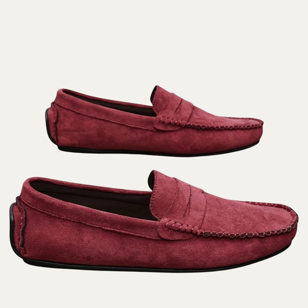Marostica | Herre ruskind klassisk Moccasins Slip On loafers