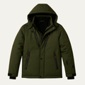Freja Andersen | Herre varm puffer Parka jakke med Detachable Hood