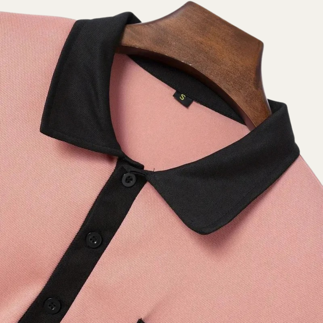 Freja Andersen | Herre afslappet slim fit polo trøje