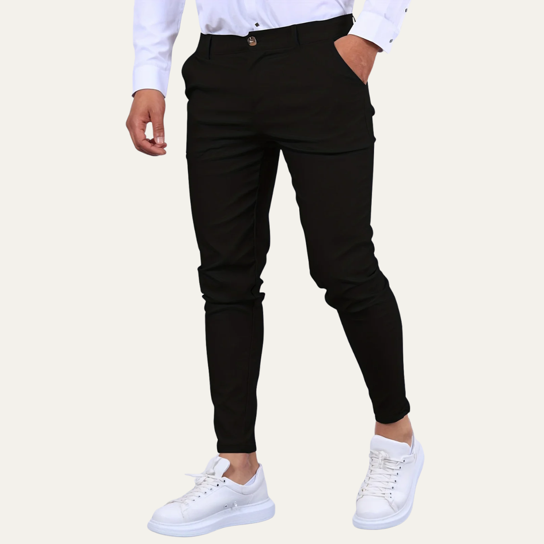 Freja Andersen | Herre slim fit afslappet stretch Chino bukser
