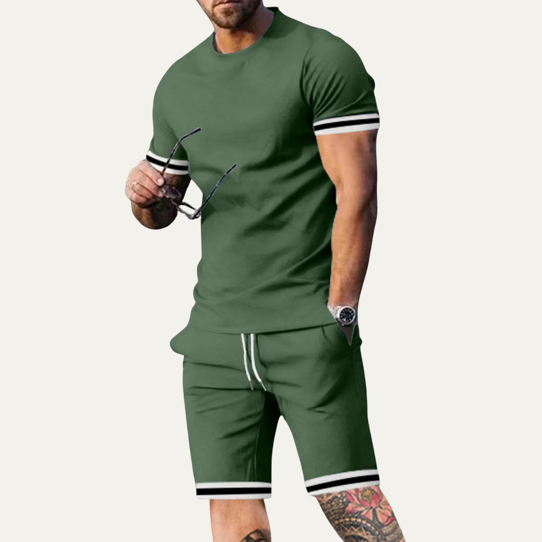 Modena | Herre trendy sommer sæt - T-skjorte and shorts