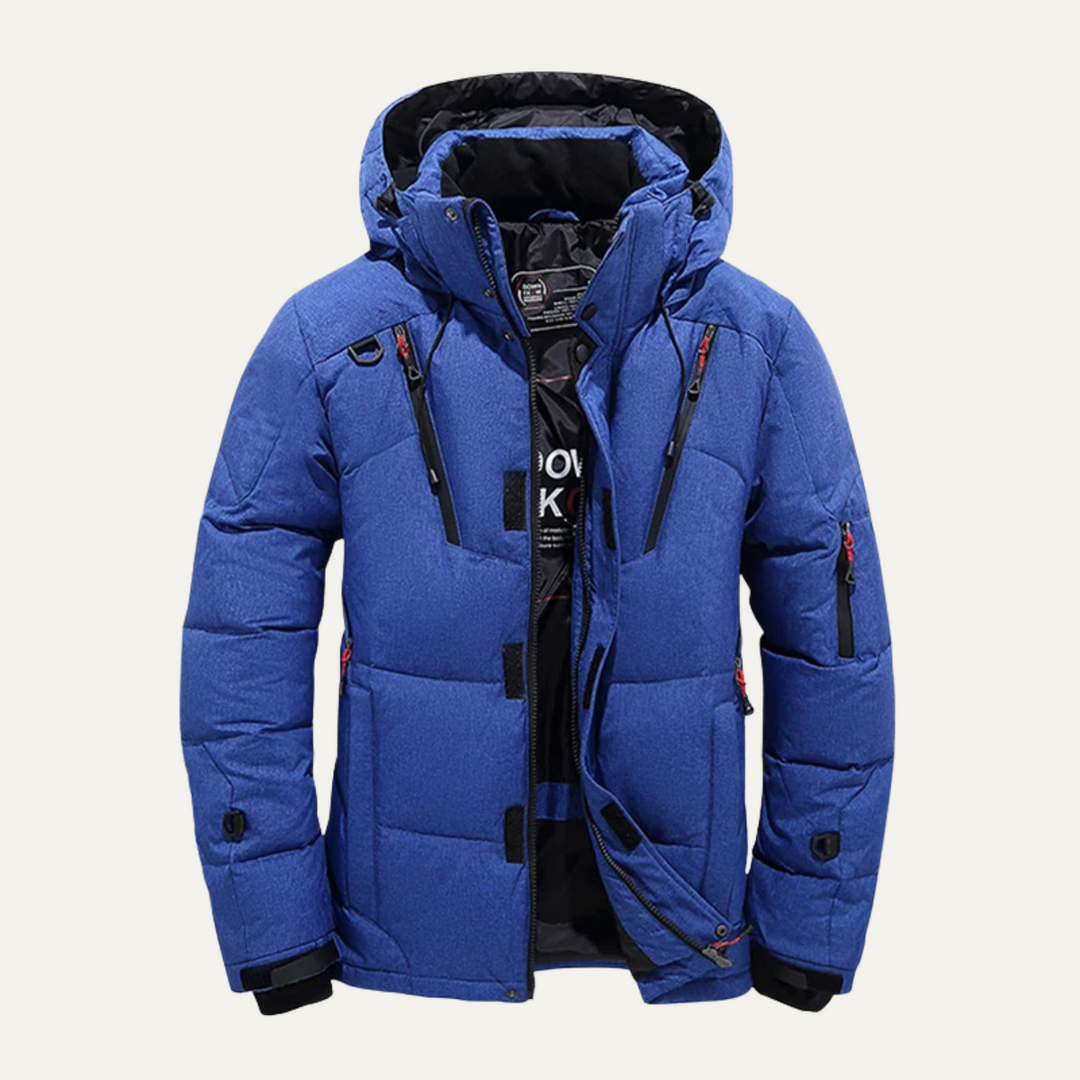 Freja Andersen | Herre Insulated vinter Park jakke med Hood