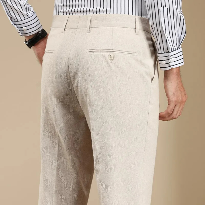 Freja Andersen | Herre Anti-Wrinkle Straight Leg pæne bukser