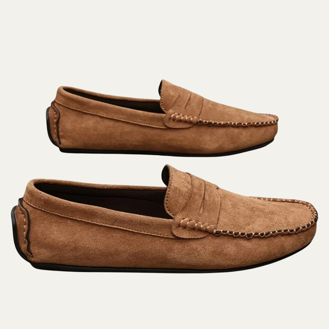 Marostica | Herre ruskind klassisk Moccasins Slip On loafers