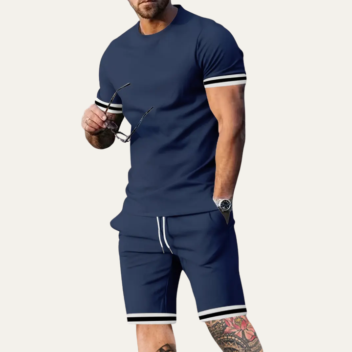 Modena | Herre trendy sommer sæt - T-skjorte and shorts
