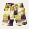 Freja Andersen | Herre afslappet snøre ternet sommer shorts