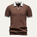 Freja Andersen | Herre strik poloshirt