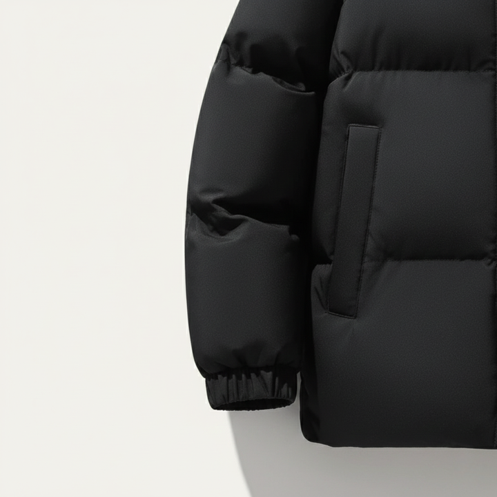 Freja Andersen | Herre varm Insulated med hætte pufferjakke