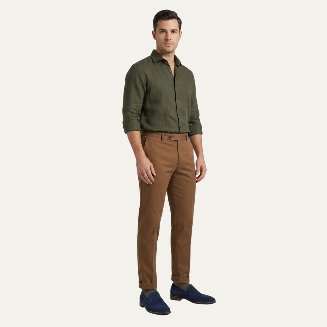 Limone | Herre Classes ruskind Penny komfort loafers