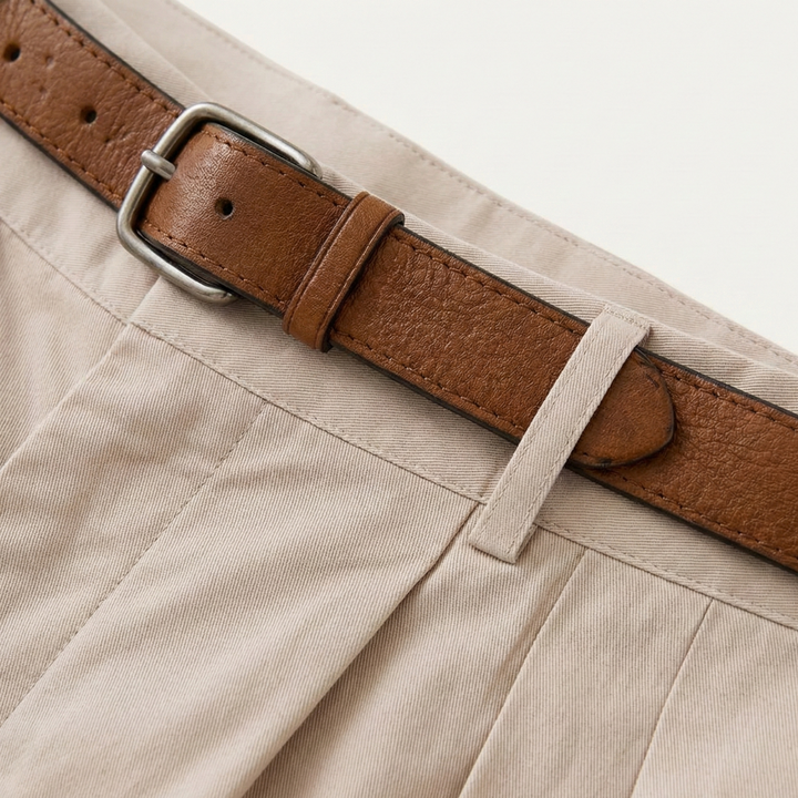 Henwick hør shorts - skræddersyet sommer shorts til mænd