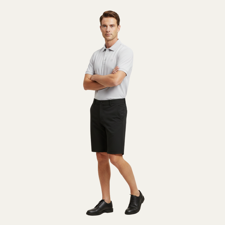 Freja Andersen | Herre afslappet Golf shorts med Zipper Side Pockets