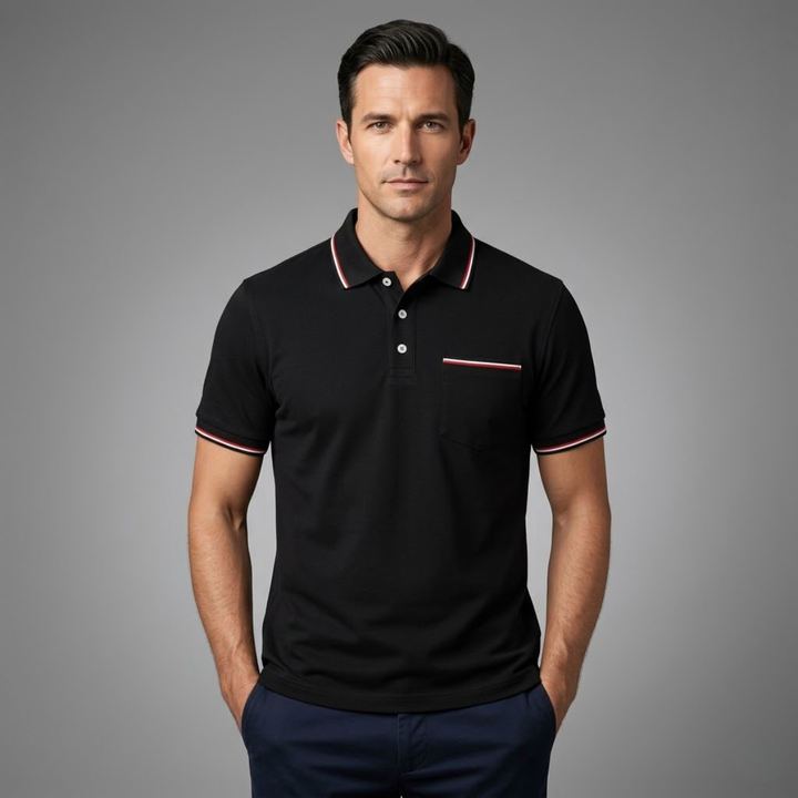 Freja Andersen | Herre stilren golfpoloshirt