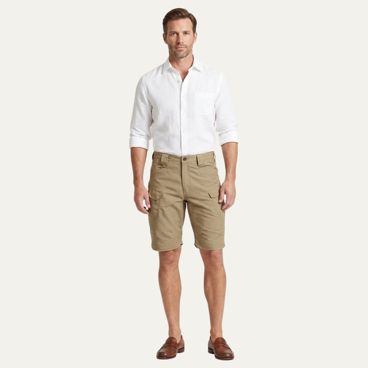 Freja Andersen | Herre Practical afslappet sommer Cargo Utility shorts