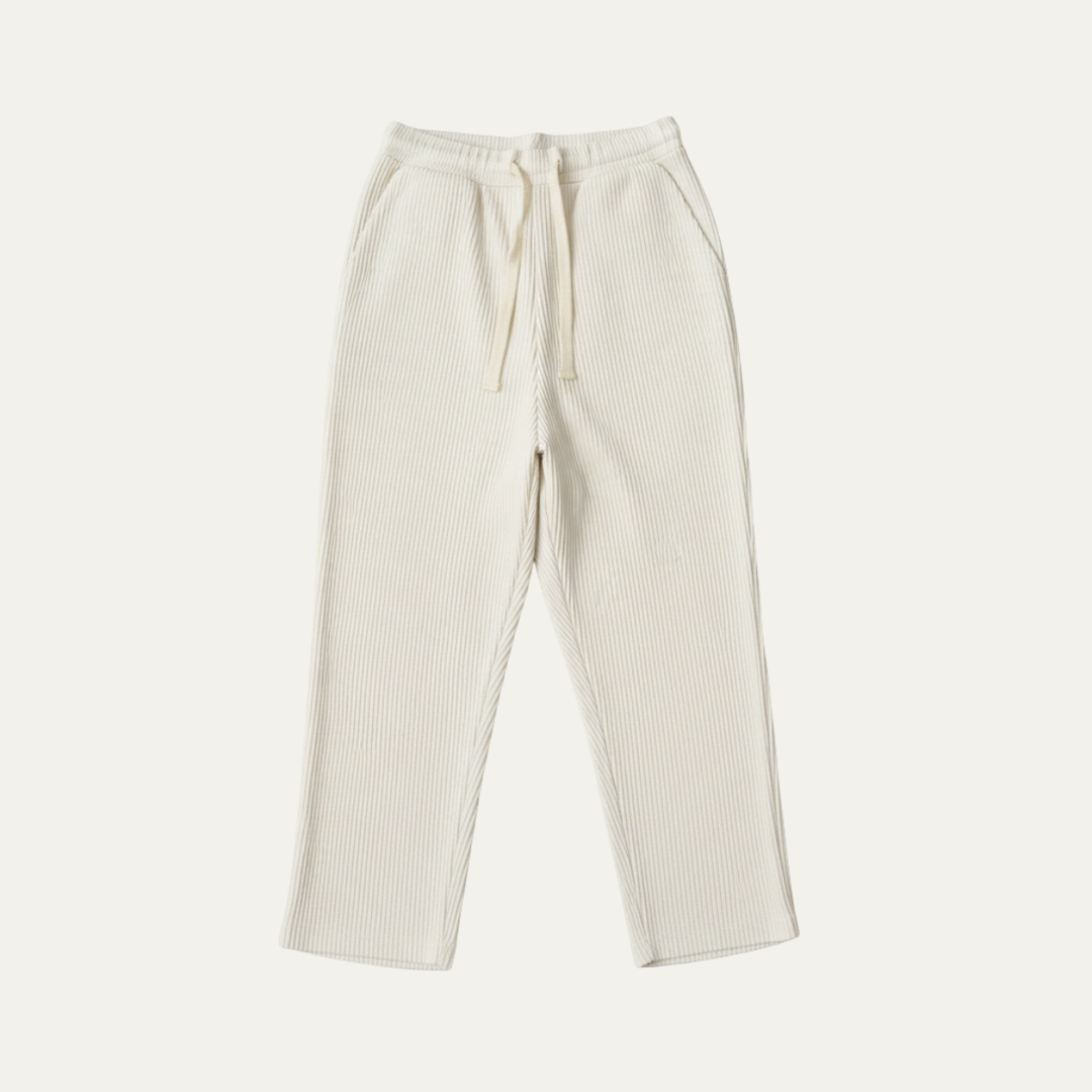 Freja Andersen | Herre afslappet Ribbed slim fit let bukser