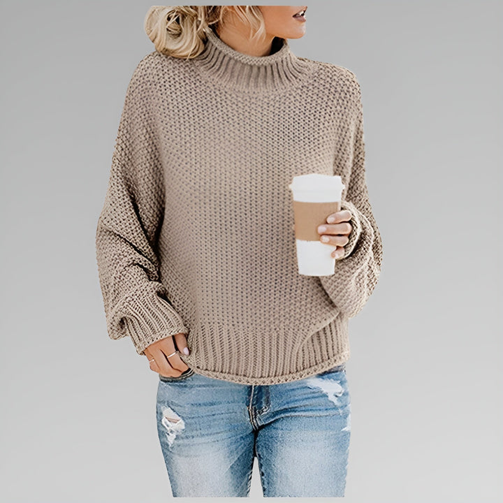 Anna | Cashmere klassisk hyggelig striktrøje — 1