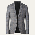 Freja Andersen | Herre stilren afslappet ternet let smal pasform blazer