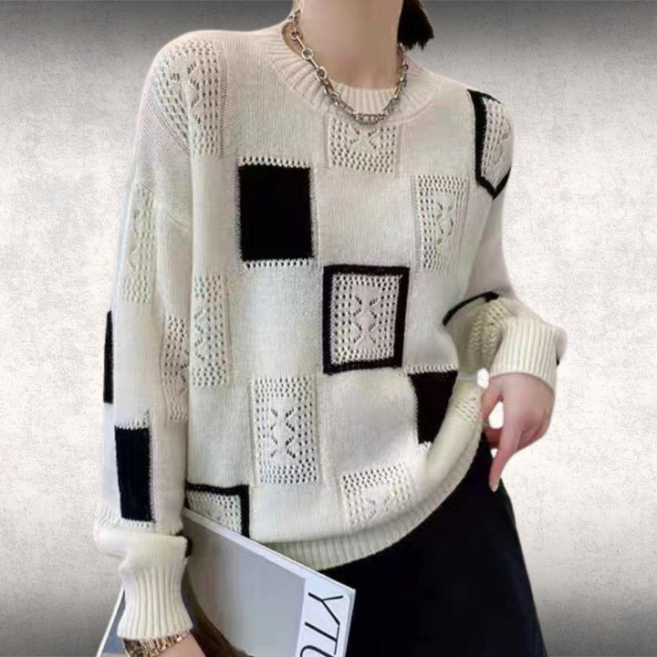 Judy | Cashmere kabelstriktrøje — 1