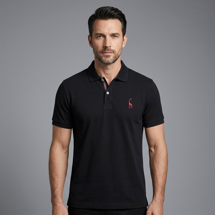 Freja Andersen | Herre bomuld stilren poloshirt