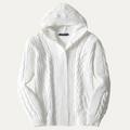 Conwy | Herre kraftig kabelstrik vinter cardigan