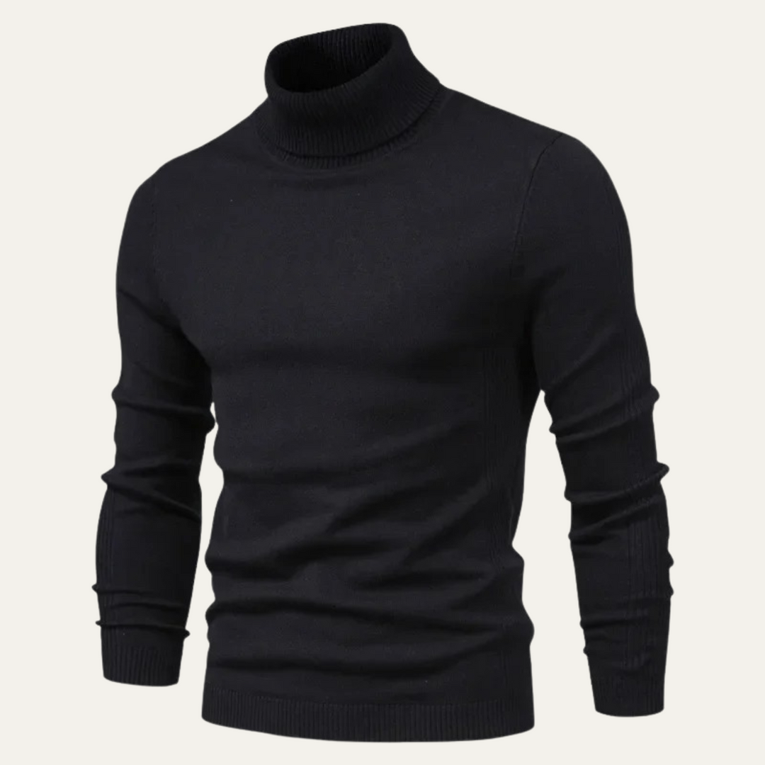 Freja Andersen | Herre slim fit rullekrave trøje