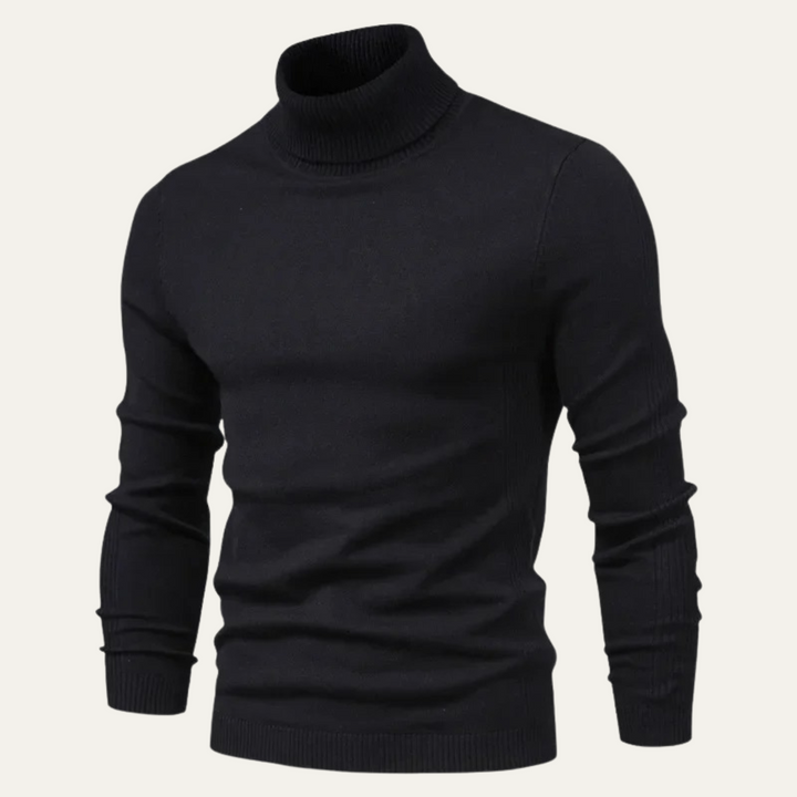 Freja Andersen | Herre slim fit rullekrave trøje