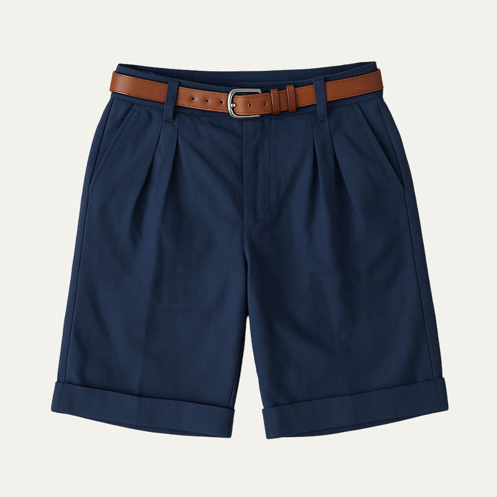 Henwick hør shorts - skræddersyet sommer shorts til mænd