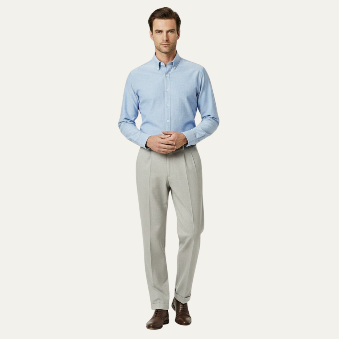Elmstead Ridge herre slim fit stretch business pæne bukser