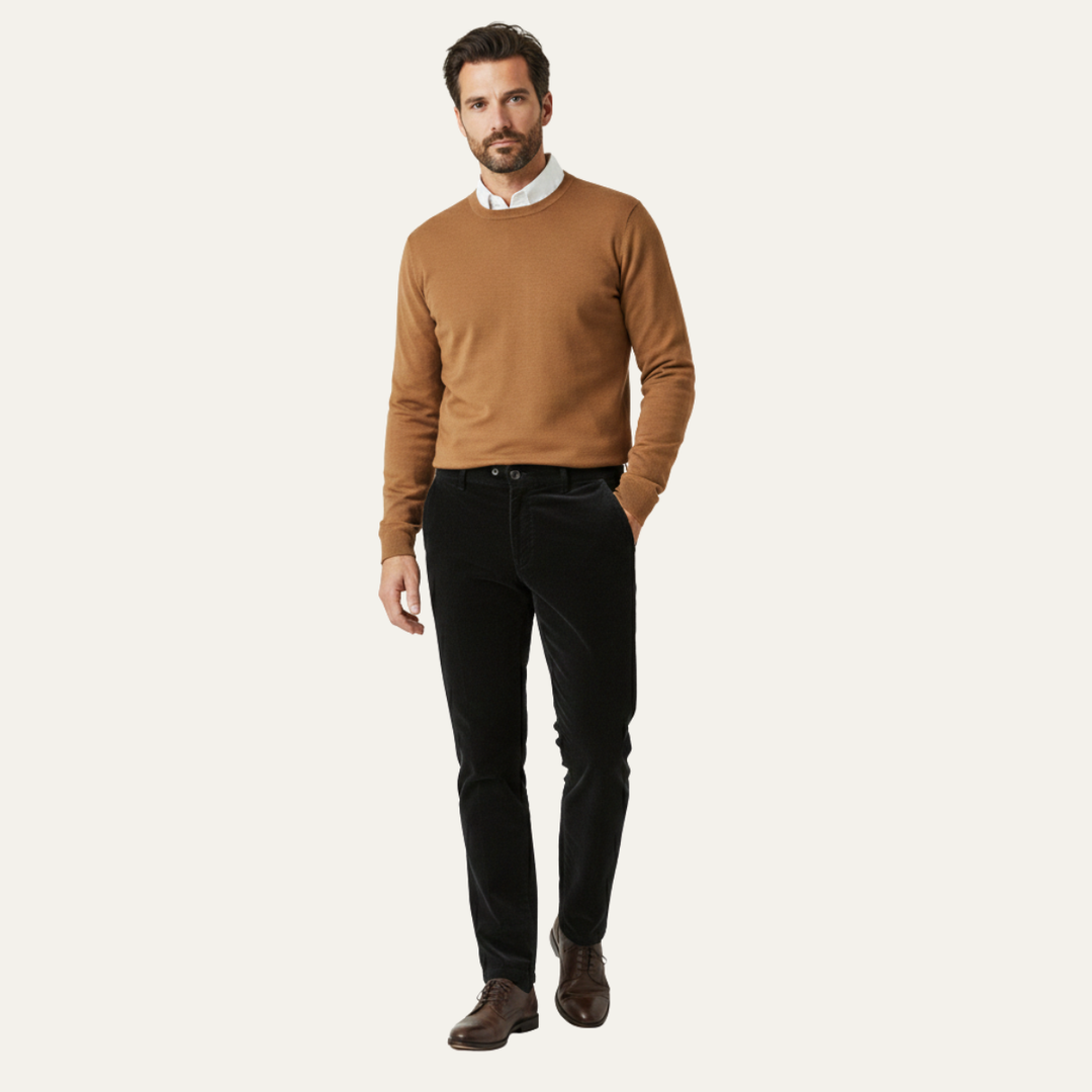 Pinehaven | Herre stretch fløjl trendy bukser