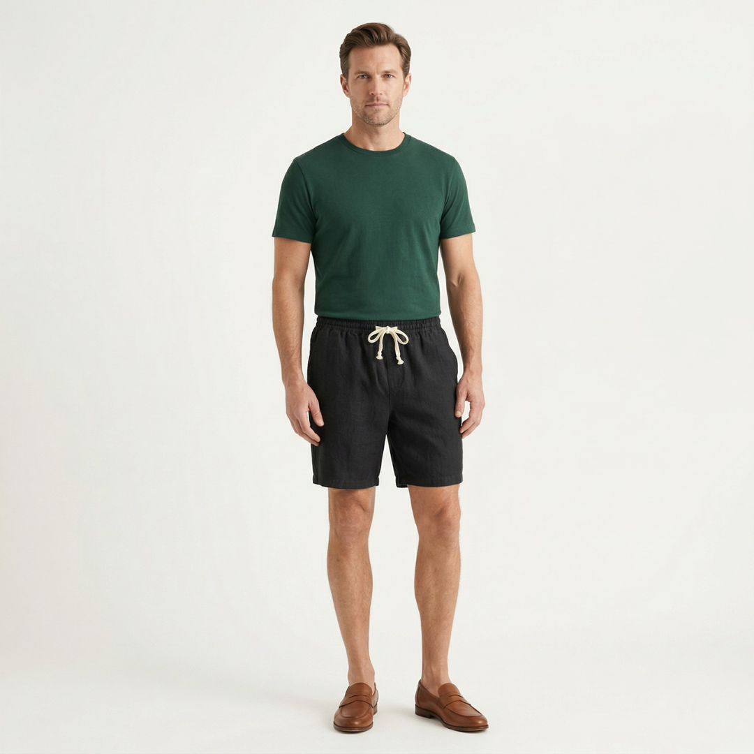 Freja Andersen | Herre afslappet slim fit snøre strandshorts