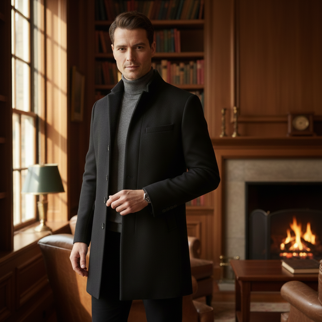 Ashford klassisk trenchcoat til mænd