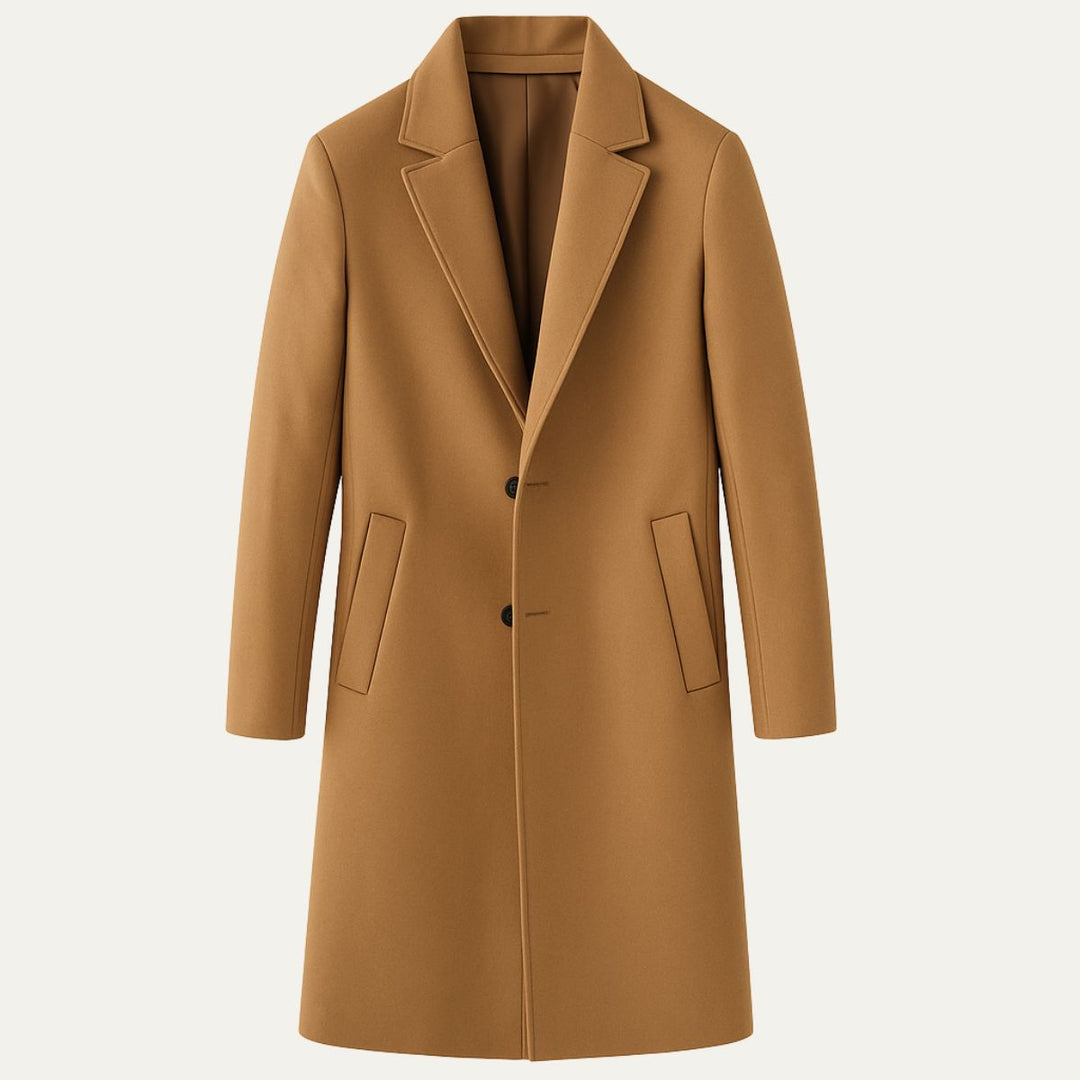 Langley mellemlang frakke til mænd