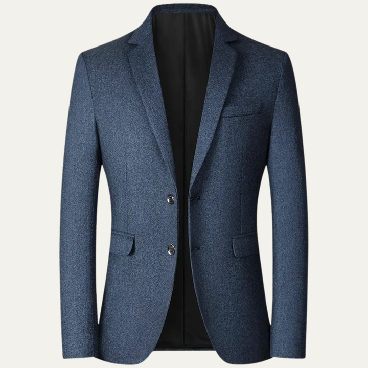 Freja Andersen | Herre slim fit nedfaldskrave jakkesæt business blazer