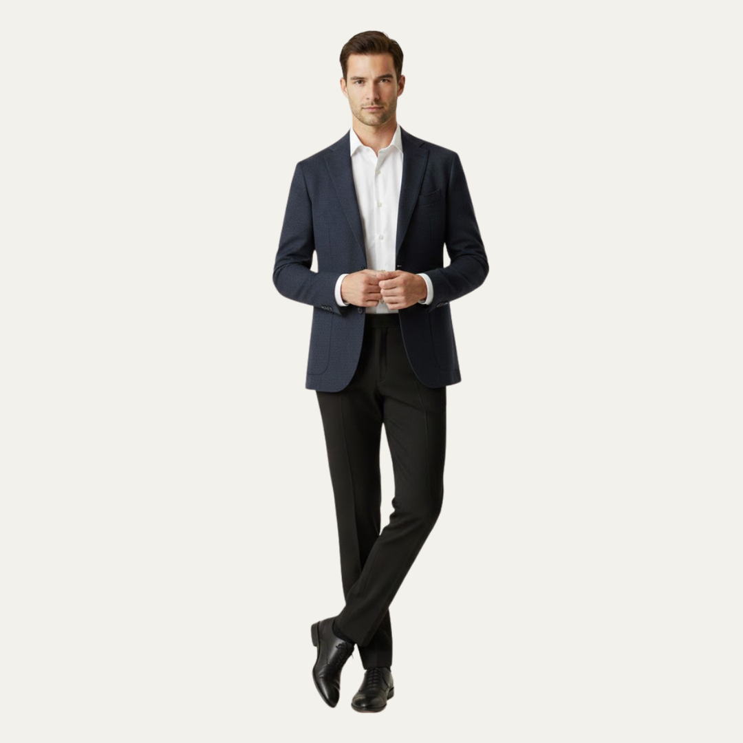 Freja Andersen | Herre Elegant slim fit business jakkesæt bukser