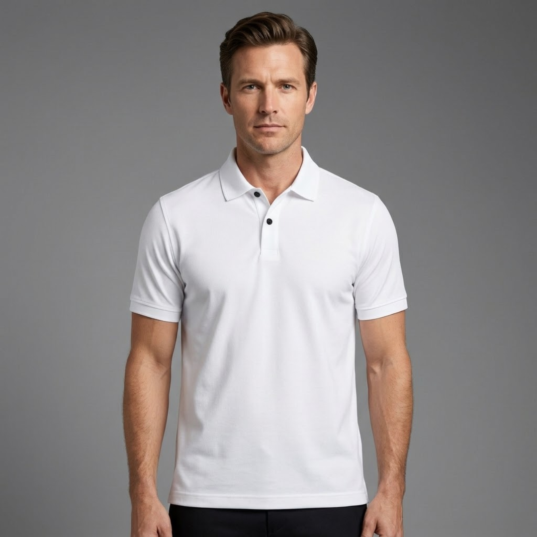 Freja Andersen | Herre stilren stretch poloshirt