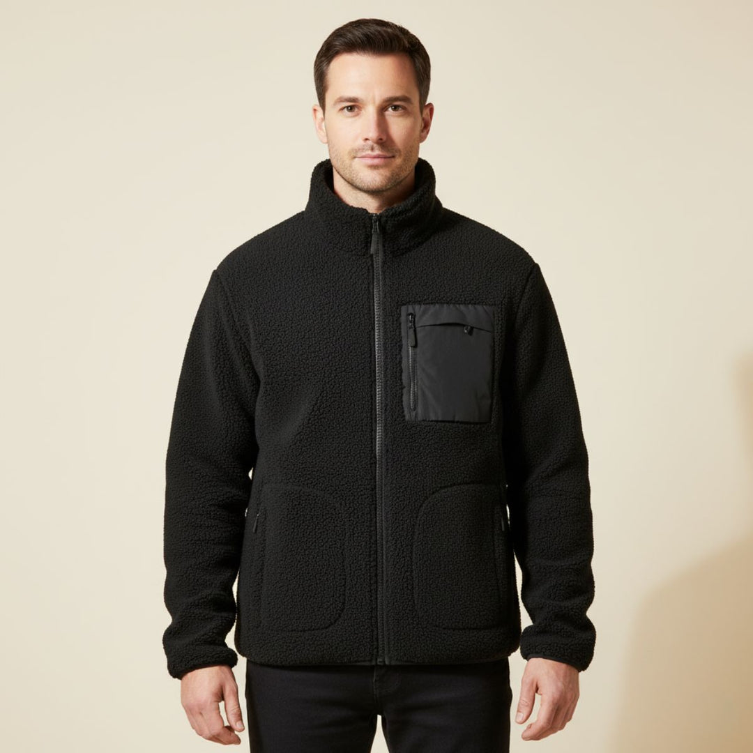 Freja Andersen | Herre udendørs varm Zip Up Fleece jakke