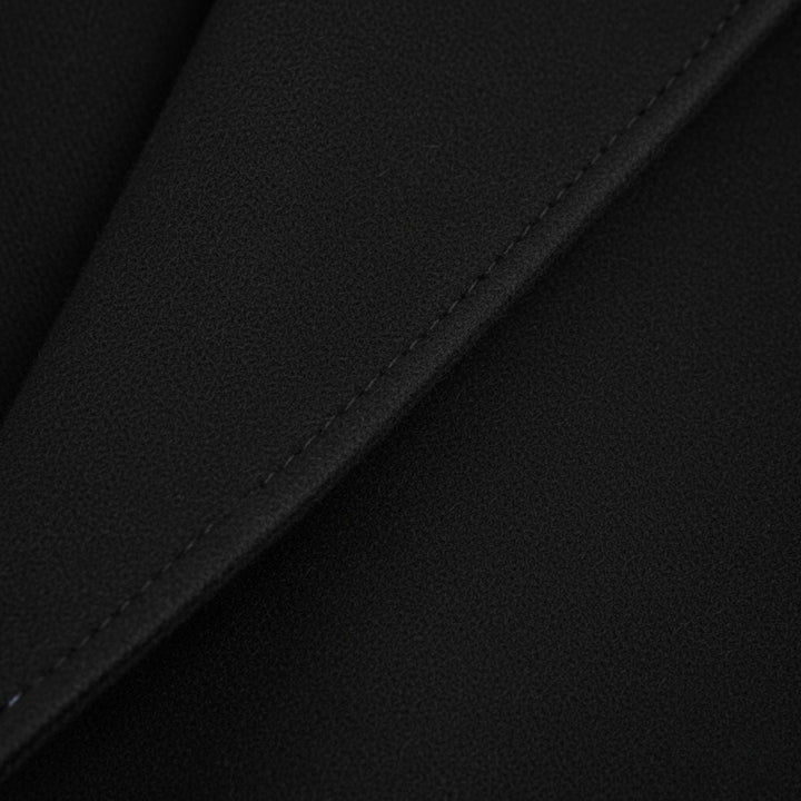 Freja Andersen | Herre Elegant Camel Wrap uld frakke med bælte