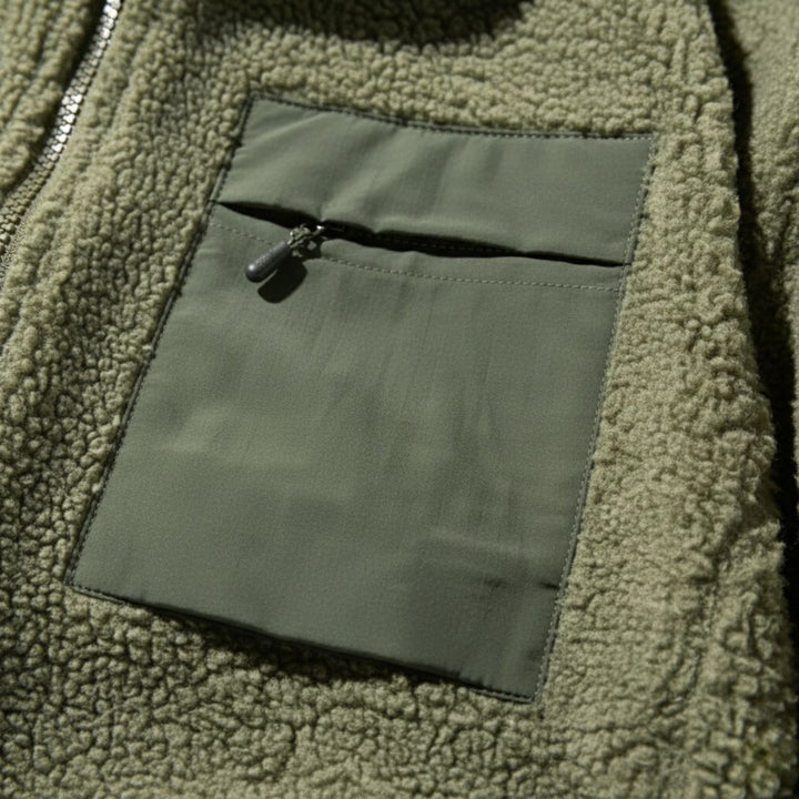 Freja Andersen | Herre udendørs varm Zip Up Fleece jakke