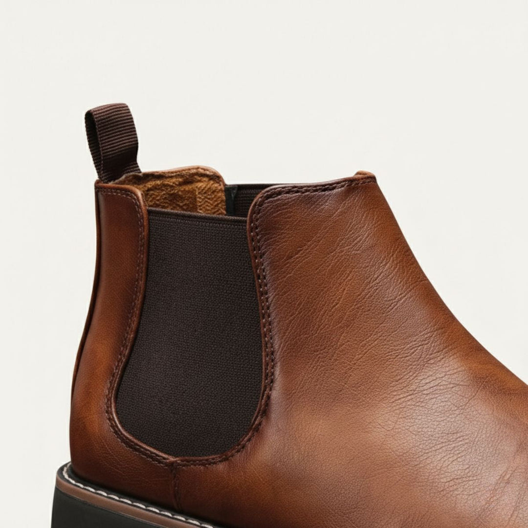 Highlands | Herre Durable læder Chelsea-støvler