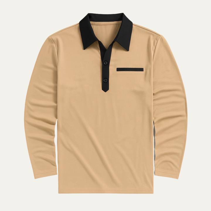 Freja Andersen | Herre afslappet slim fit polo trøje