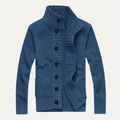 Athens | Herre vinter Front knap stående krave strik cardigan