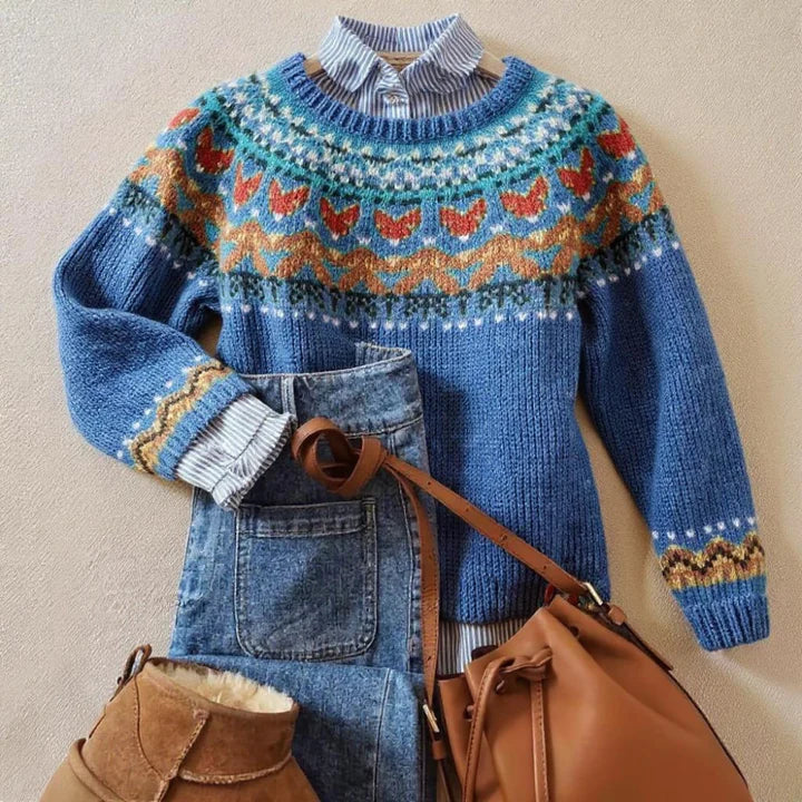 Velvo™ | Klassisk vintage striktrøje — 1