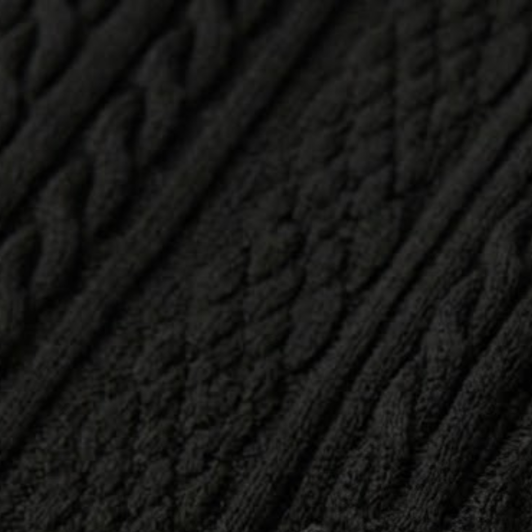 Stonebrook Ridge herre afslappet tekstureret poloshirt - sort