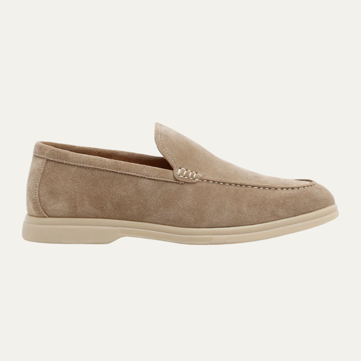Albright | Herre Slip On ruskind loafers