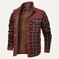 Freja Andersen | Herre varm vinter ternet Check jakke