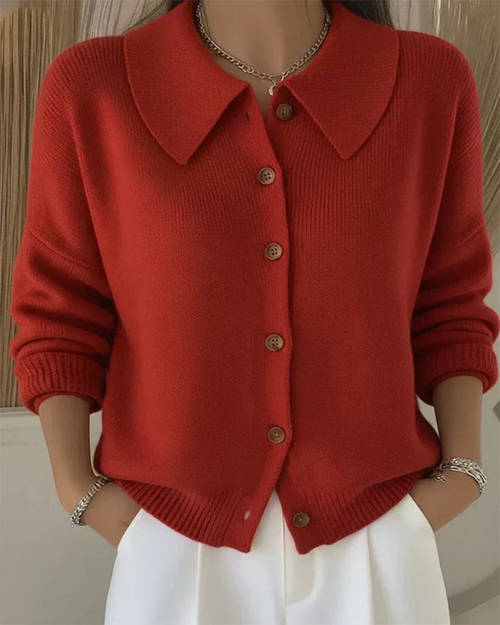 Vespera™ | Cardigan med knapkrave — 3
