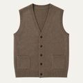 Freja Andersen | Herre stilren afslappet knap Front strik Vest